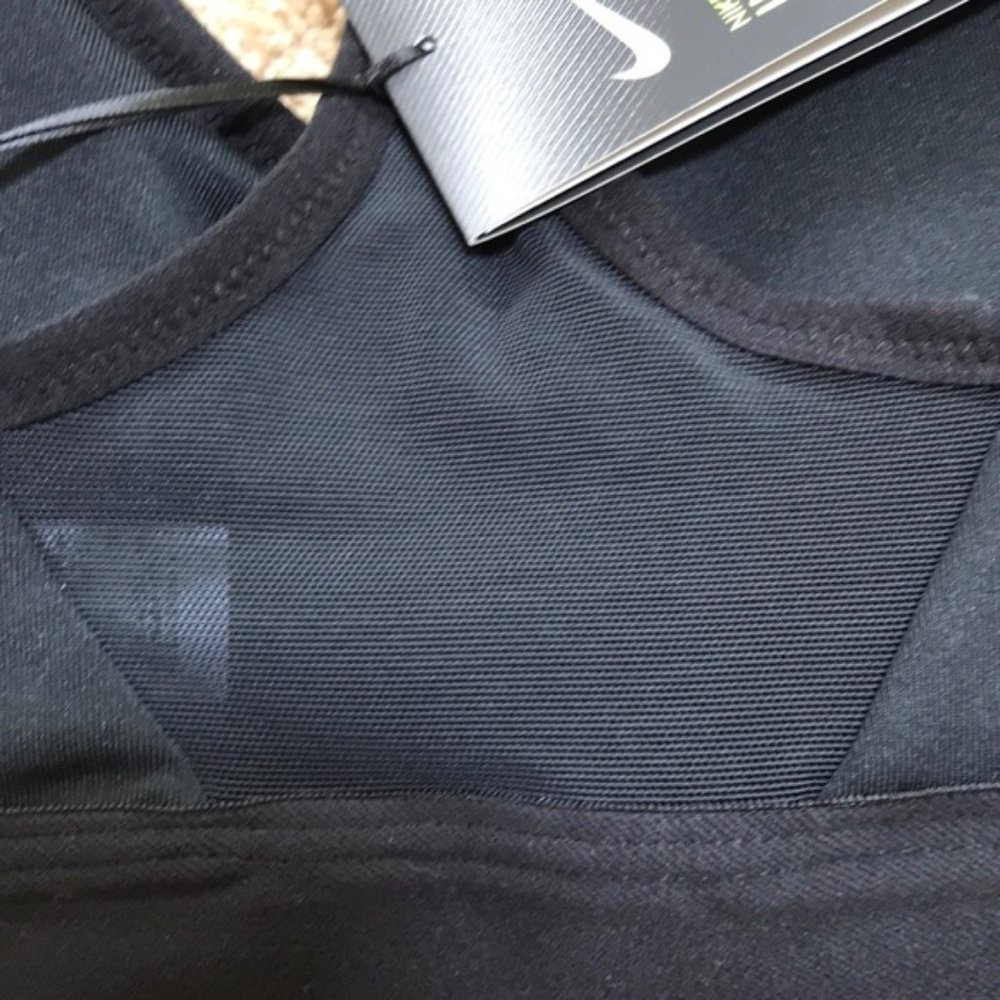 NWT! Nike black Size L Indy Sports Bra - Picture 3 of 4
